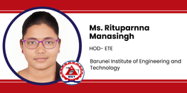 Interview Ms Rituparnna Manasingh HOD ETE at Barunei Institute of Engineering and Technology